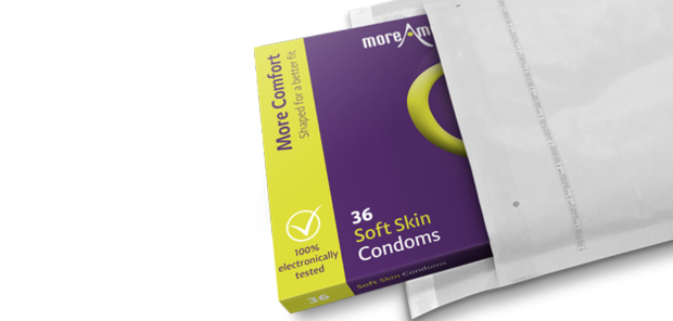 MoreAmore Soft Skin 36 condooms met extra glijmiddel gratis verzending